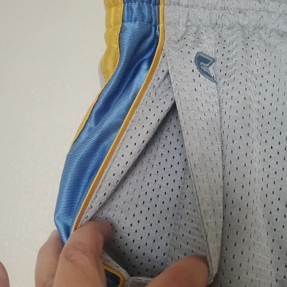 UCLA  Basketball Shorts Colosseum Athletics Men’s Size XL Gray UCLA Blue Yellow